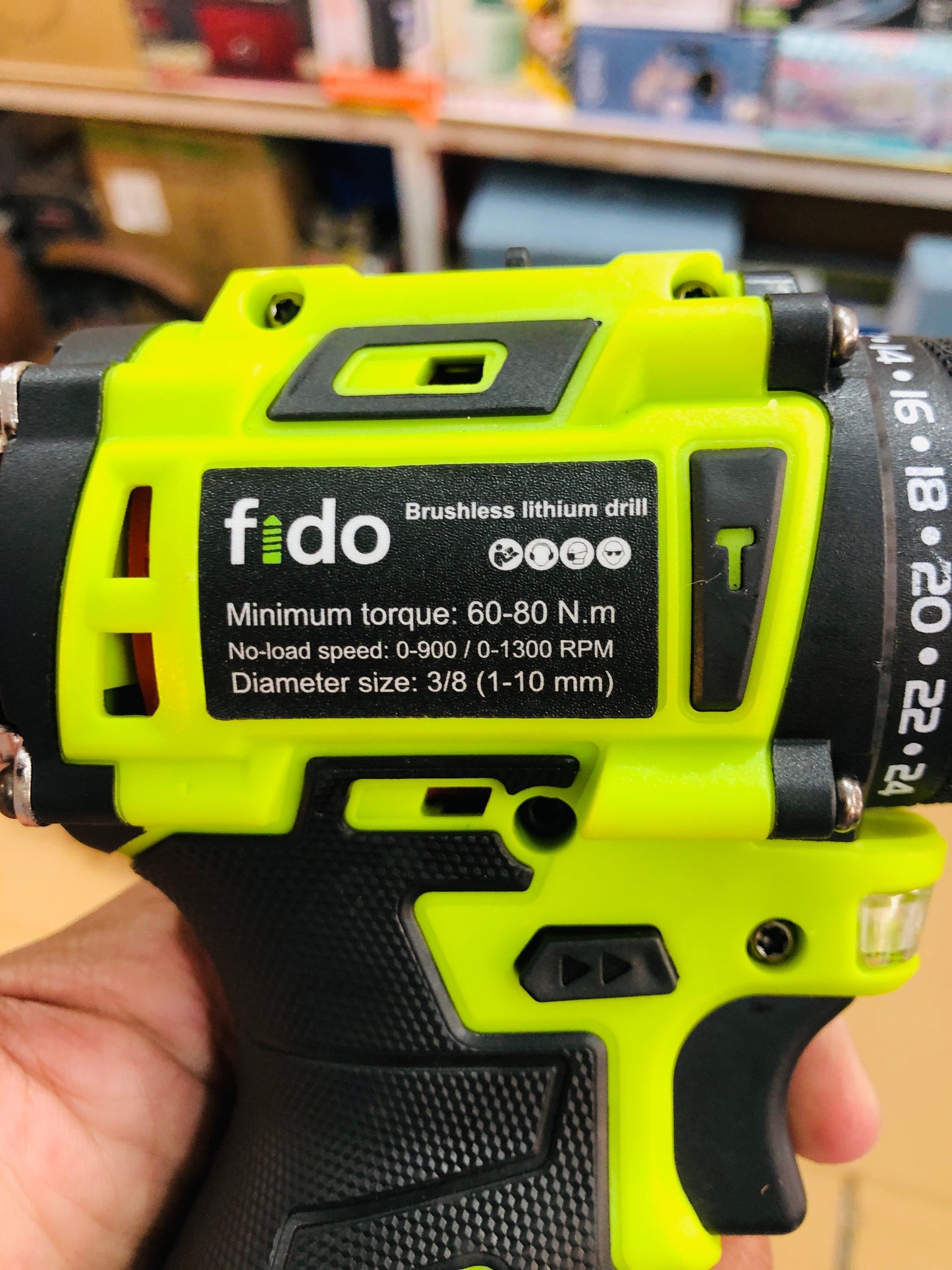FIDO Rechargeable 21V Drill Set