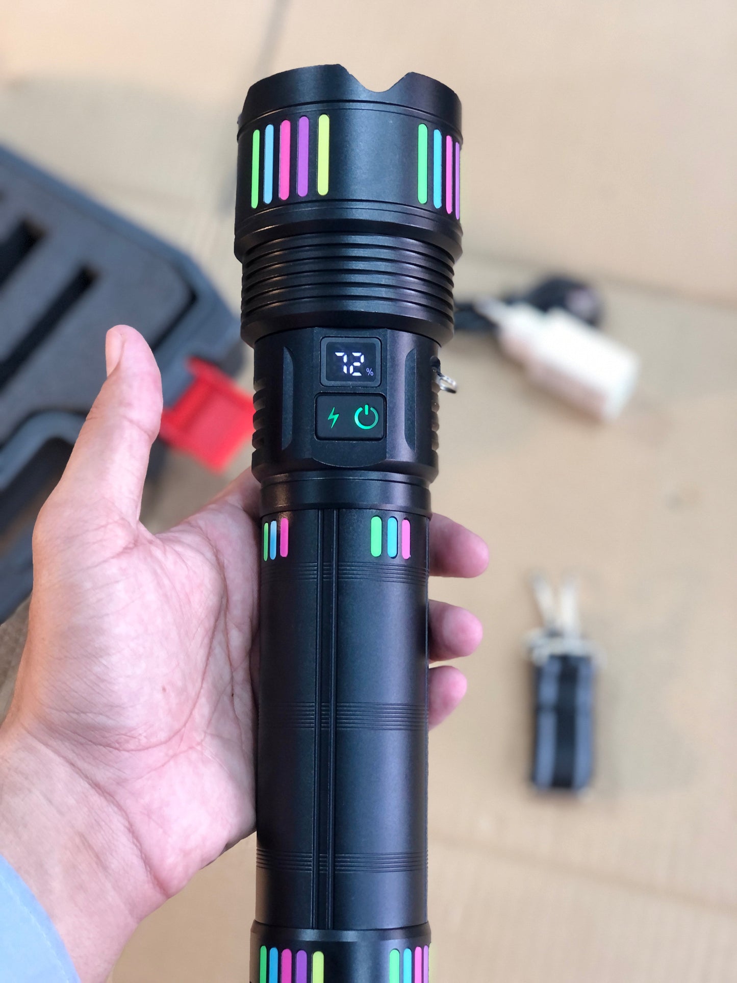 Ruilang Zoom White Laser Flashlight Torch RL-W512