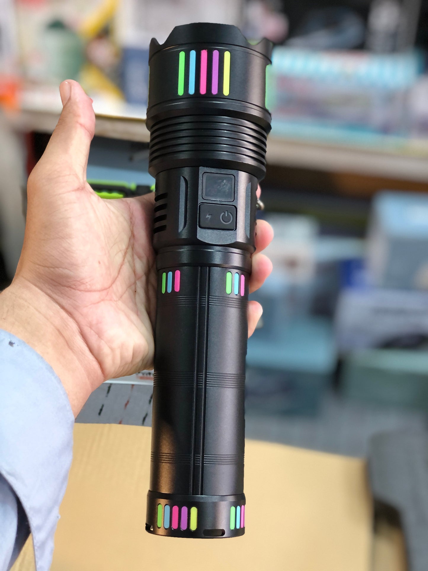 Ruilang Zoom White Laser Flashlight Torch RL-W512