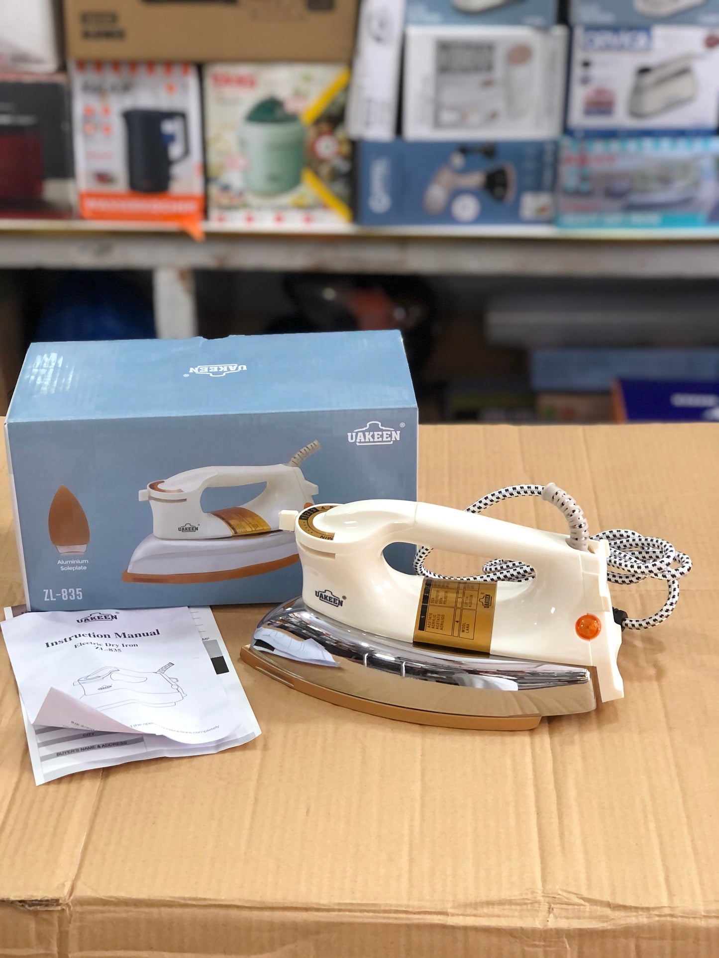 Uakeen Electric Dry Iron ZL-835