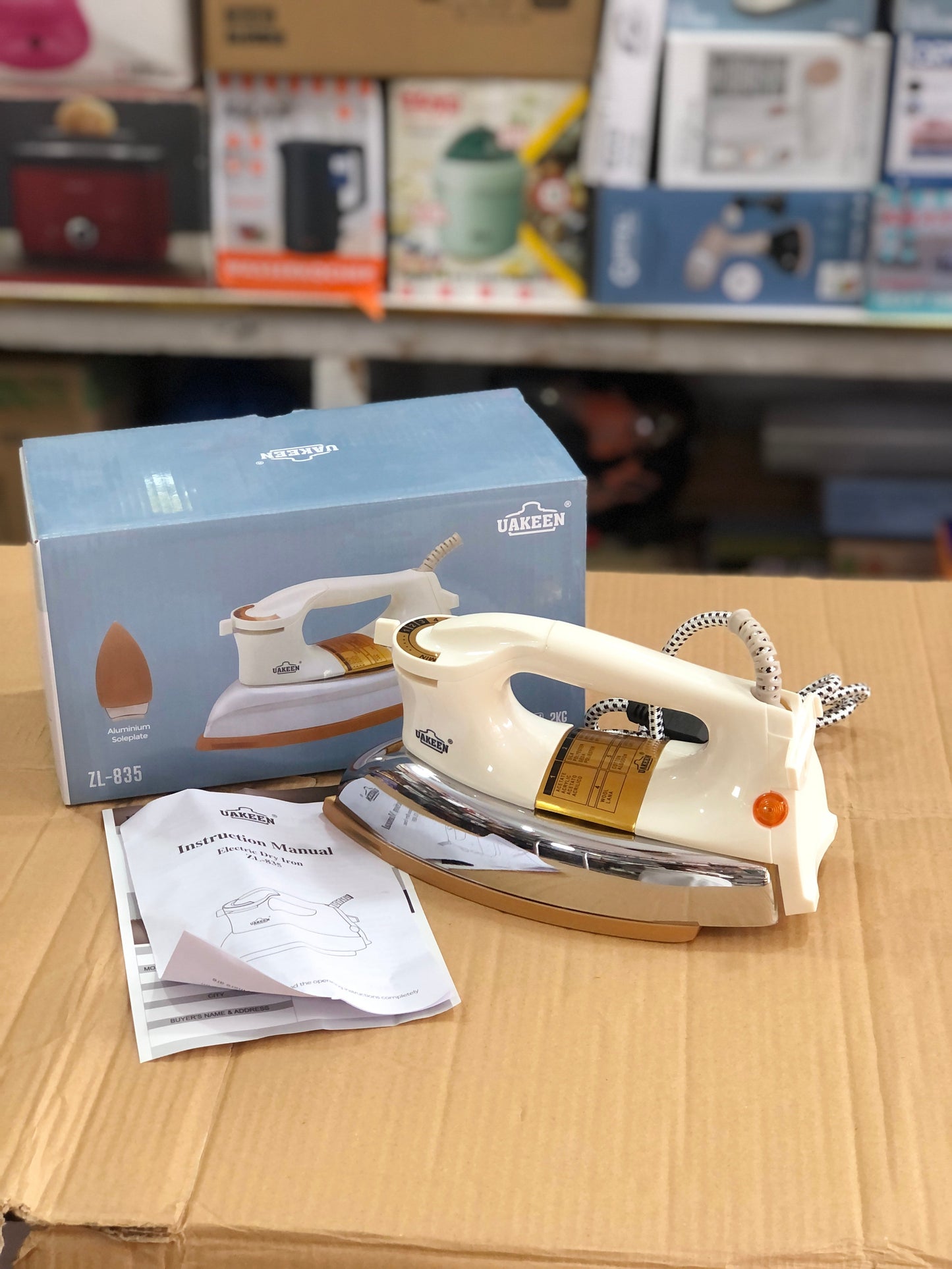 Uakeen Electric Dry Iron ZL-835