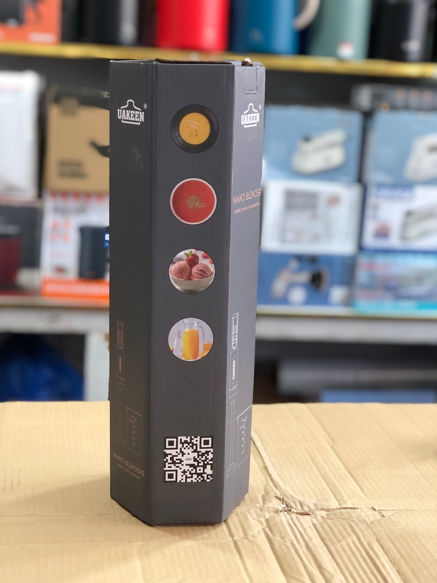 Uakeen 2 in 1 Electric Hand Blender Set Zl-524