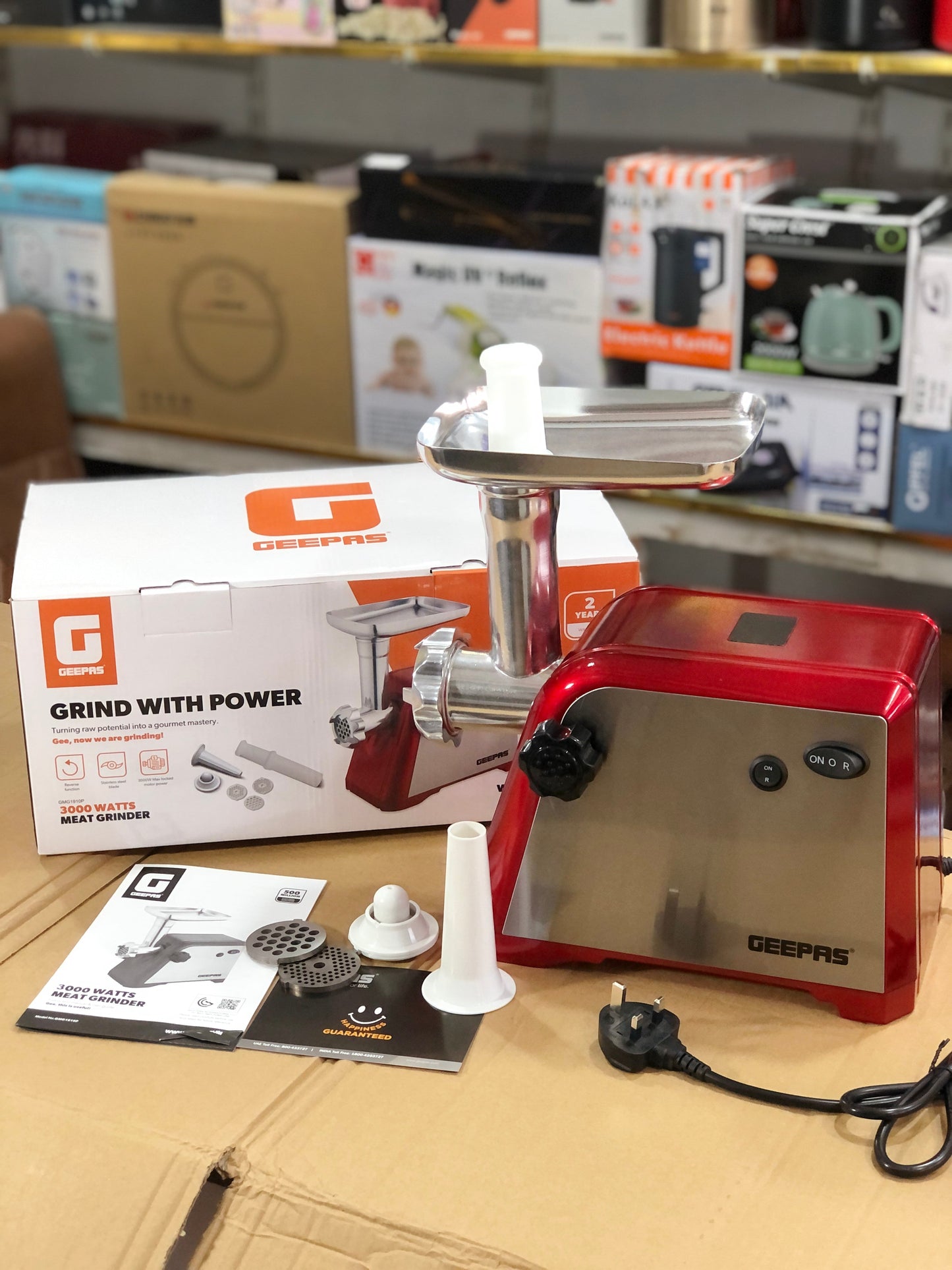 Geepas Meat grinder Gmg-1910