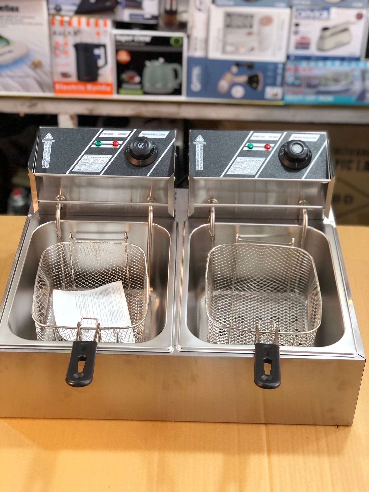 Avinas Double  6.8L+6.8L Deep Fryer AV-668y