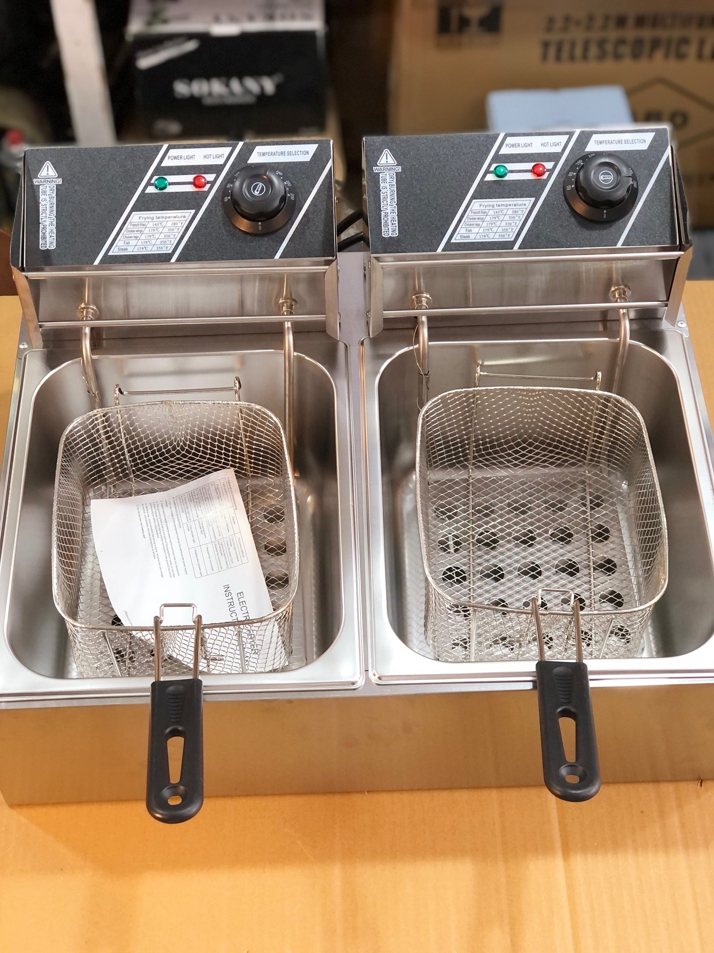 Avinas Double  6.8L+6.8L Deep Fryer AV-668y