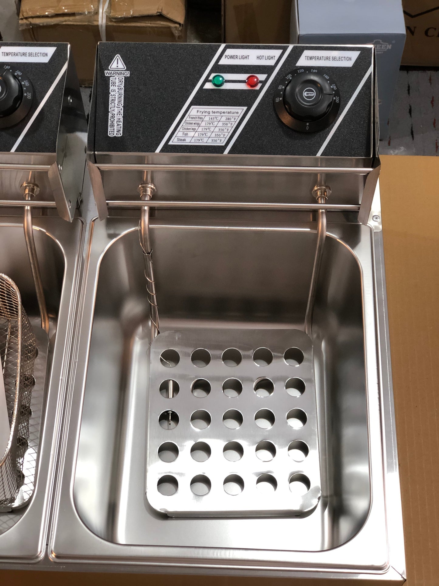 Avinas Double  6.8L+6.8L Deep Fryer AV-668y