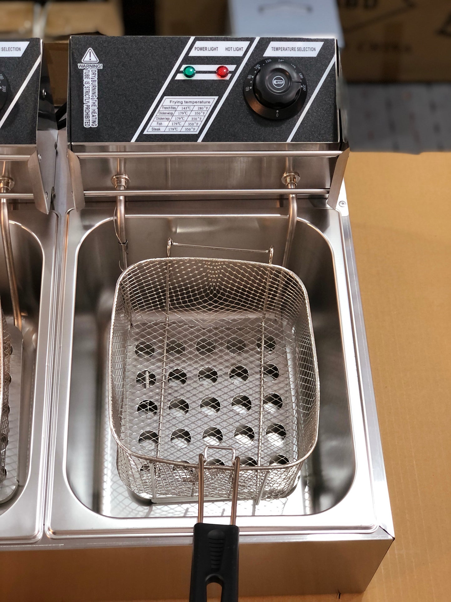 Avinas Double  6.8L+6.8L Deep Fryer AV-668y