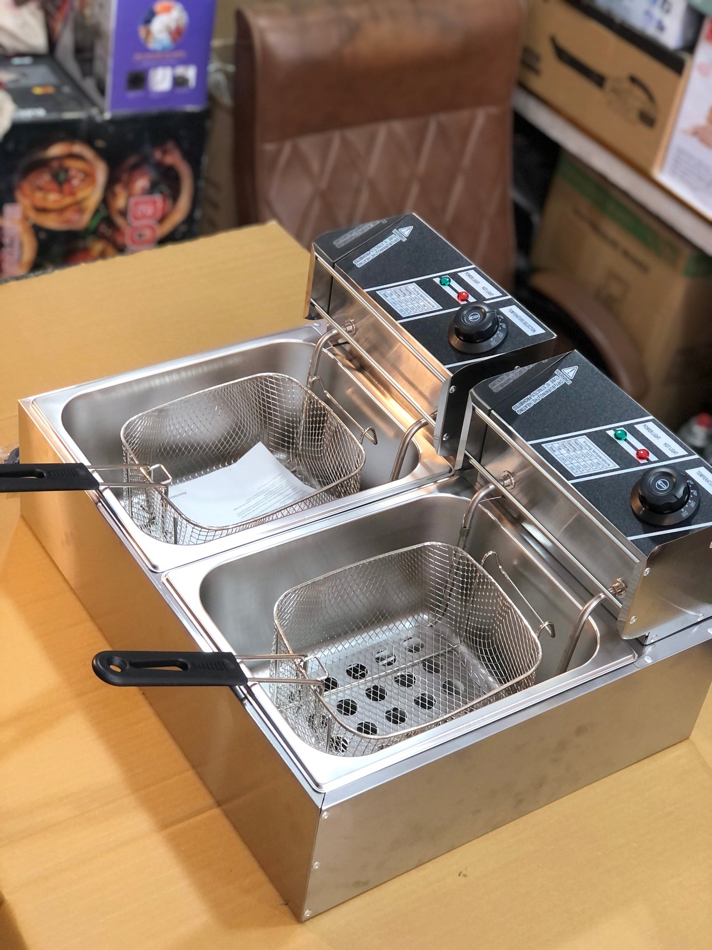 Avinas Double  6.8L+6.8L Deep Fryer AV-668y