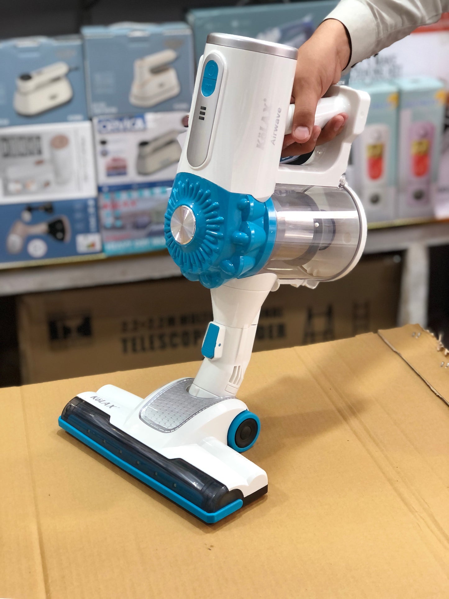 KoLAX 3 in 1 Cyclonic Rechargeable Stick Vacuum Cleaner