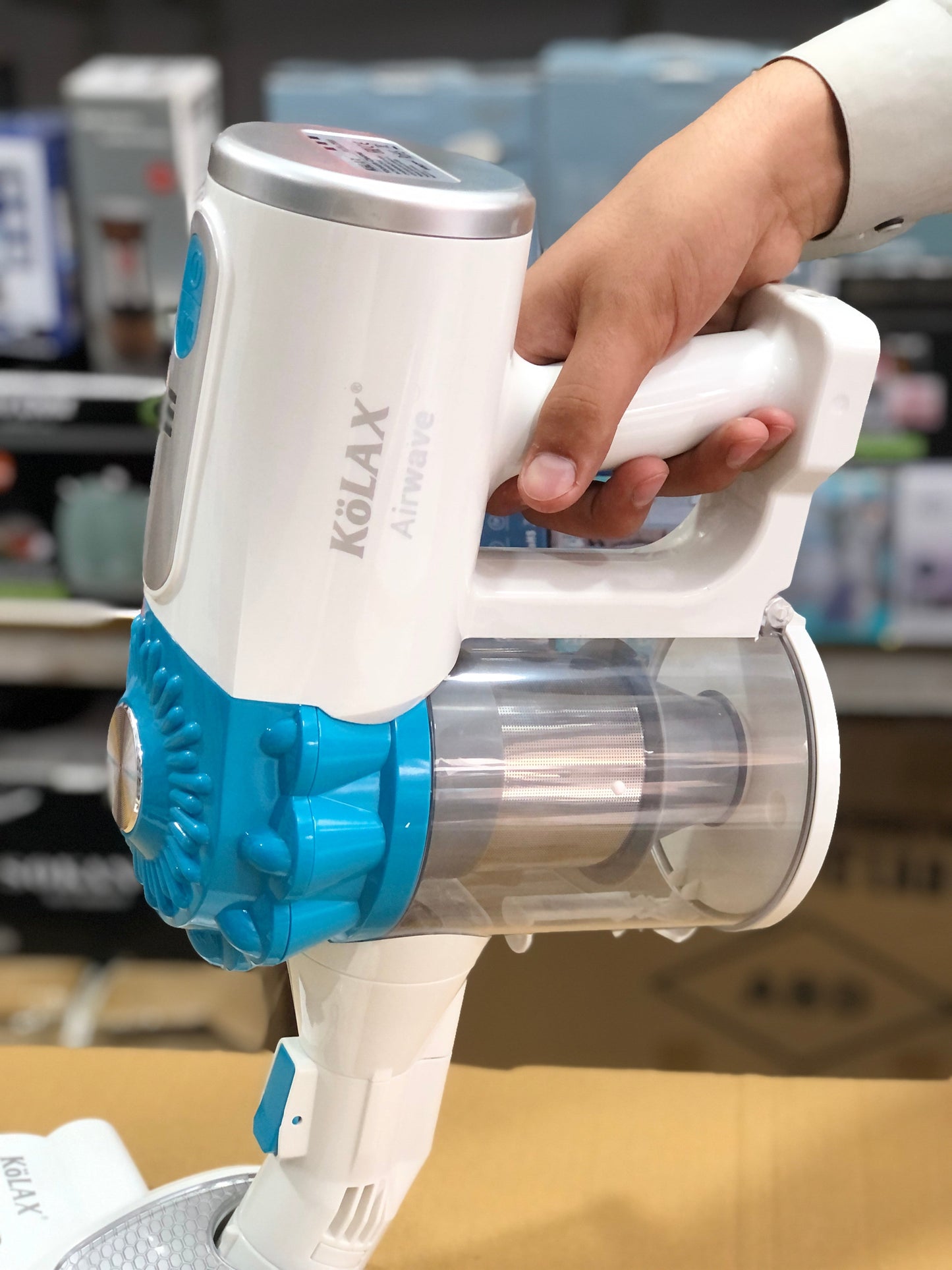 KoLAX 3 in 1 Cyclonic Rechargeable Stick Vacuum Cleaner