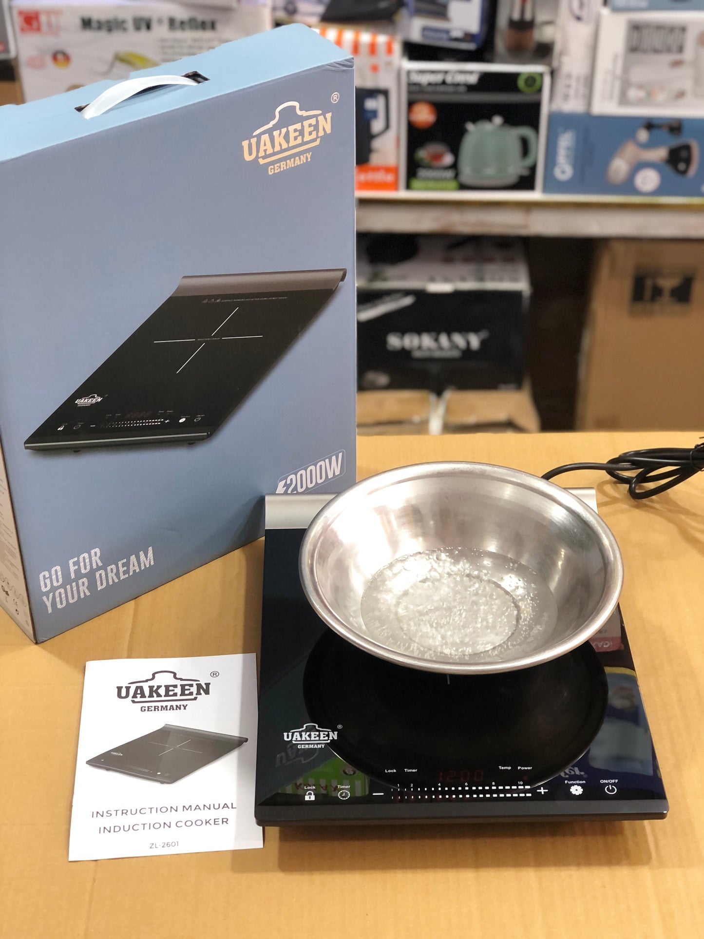 Uakeen Induction Cooker ZL-2601