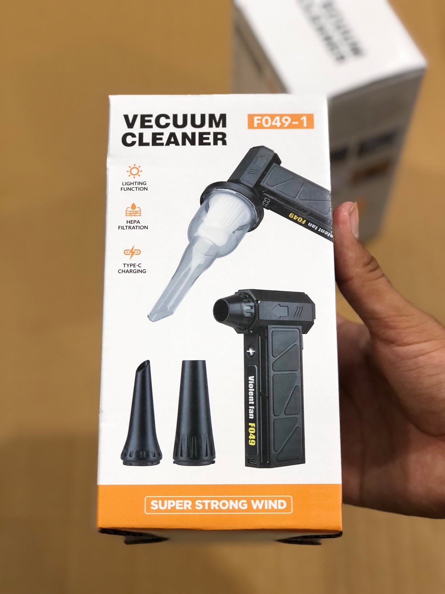 Turbo Jet Blower & Vacuum Cleaner 3in 1 FO49-1