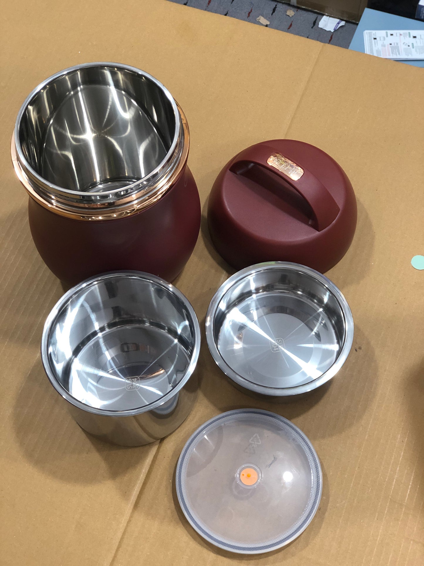 Imported Insulated 3.2L Lunch Box