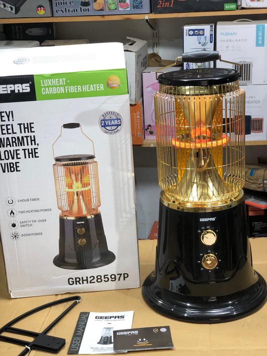 Geepas Luxheat Carbon Fiber Heater 28597