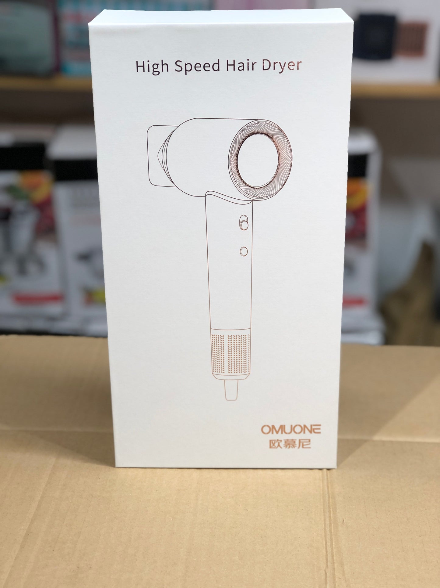 Omuone Leafless Hair Dryer with Digital Display XI-G3