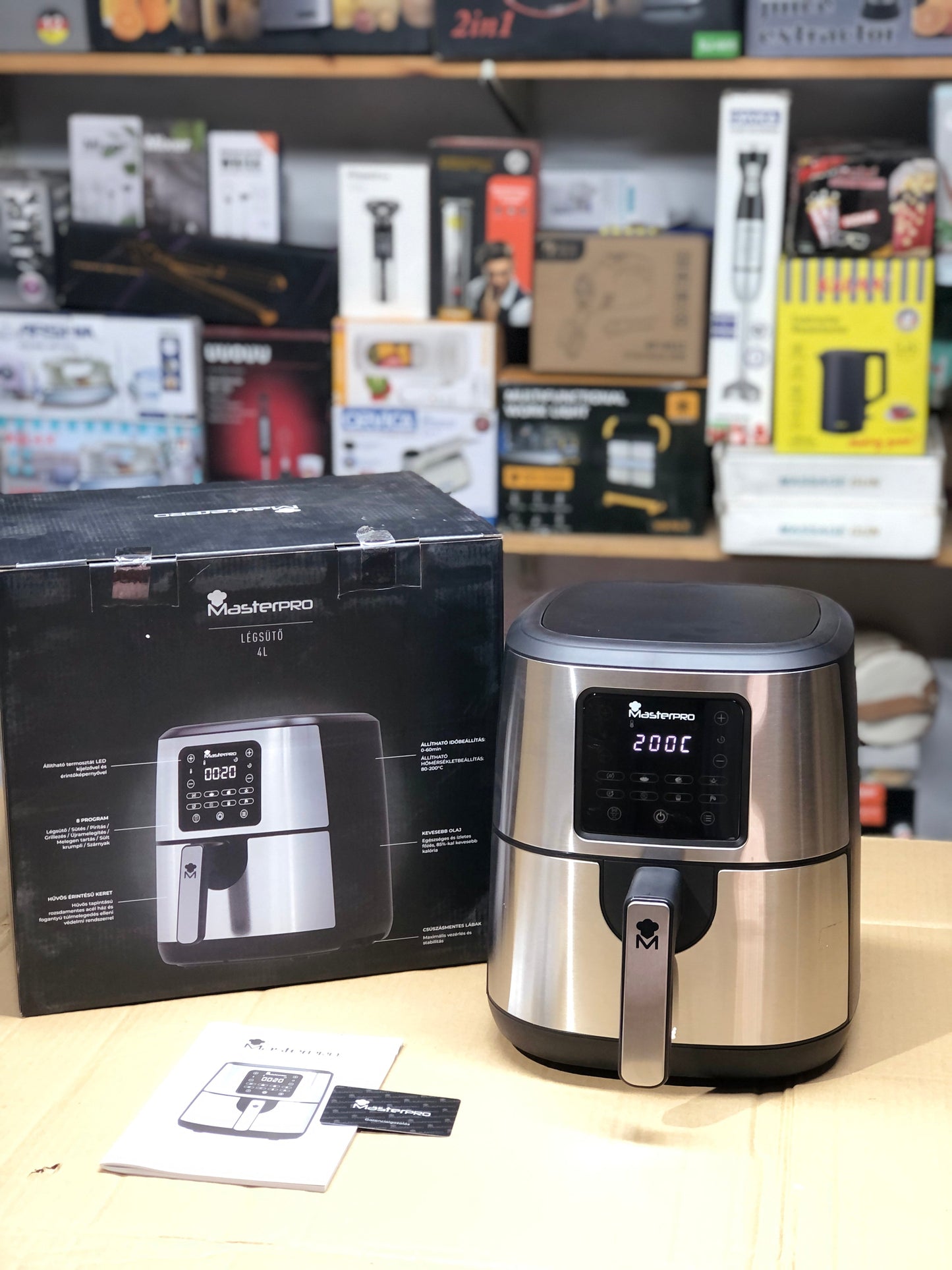 Master Pro 4 Litre Digital Air Fryer