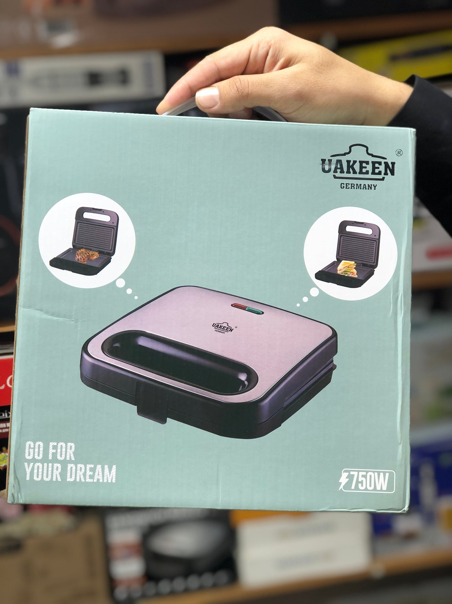 Uakeen Electric Grill Maker