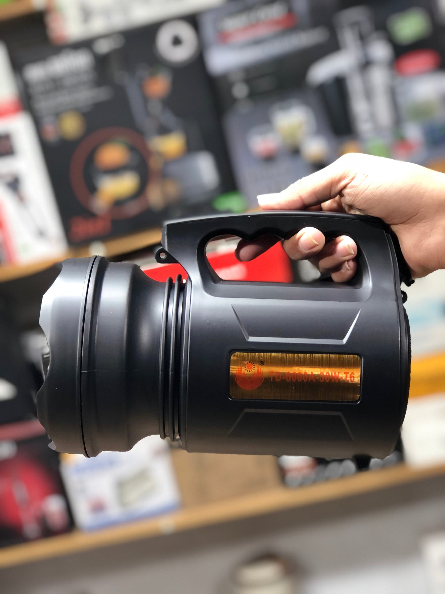 Benbo Rechargeable Digital Search Light Torch BB-6000A
