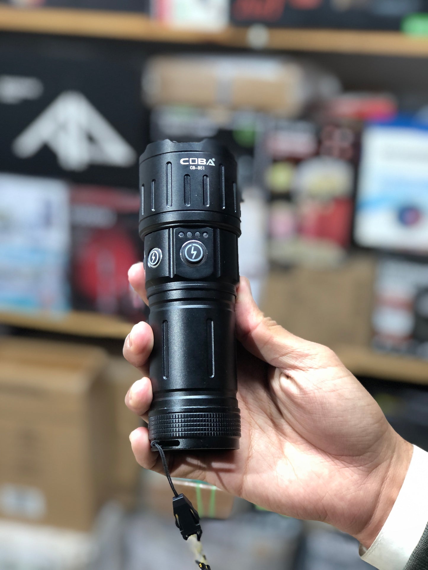 Coba Aluminum Alloy Flashlight CB-B51