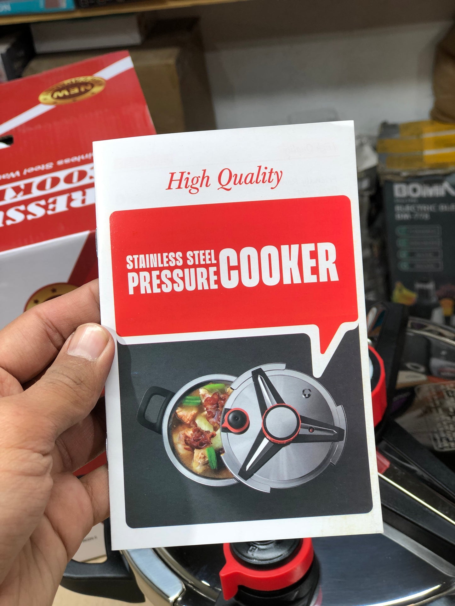 Imported 12L large Pressure Cooker