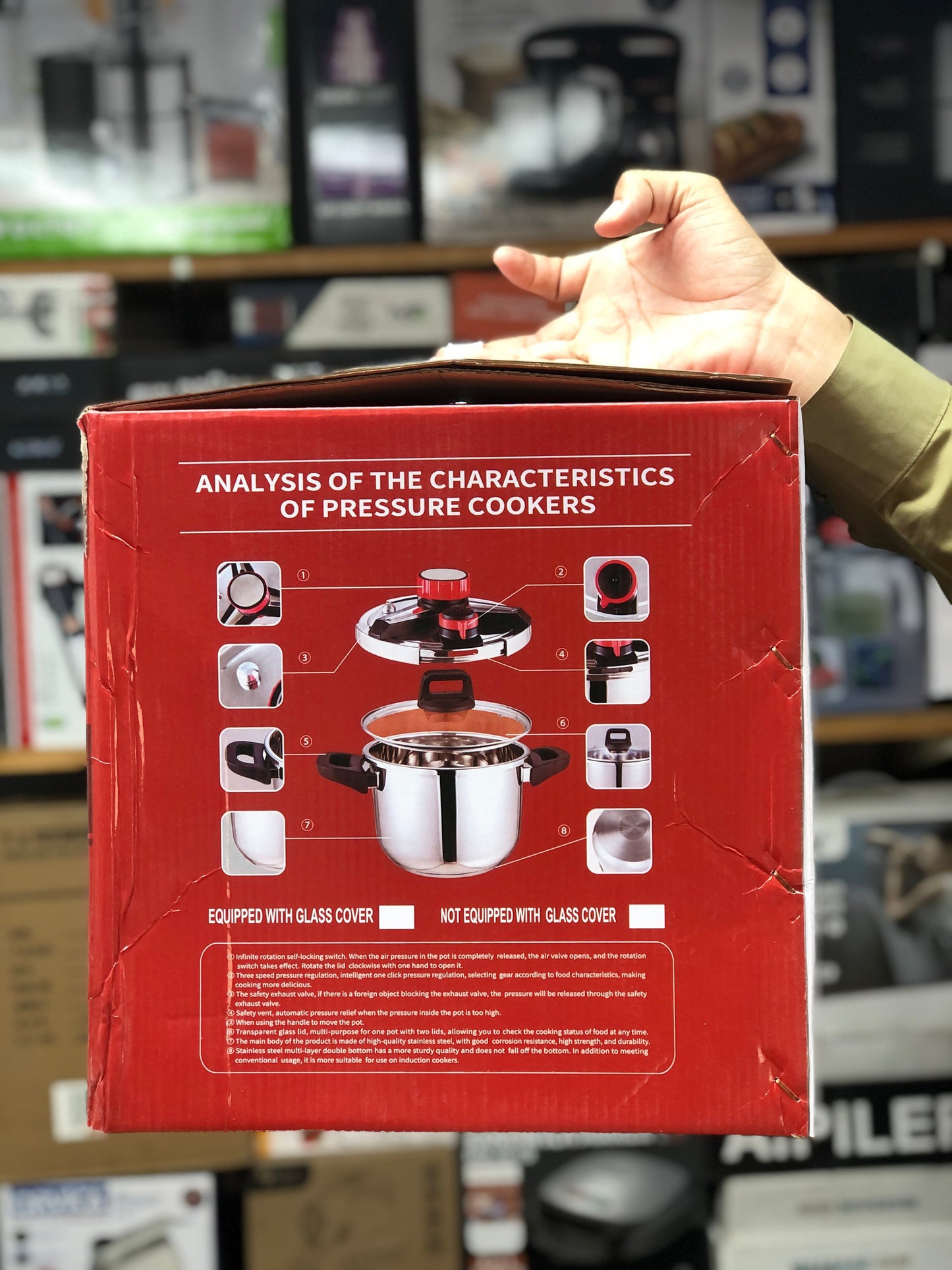 Imported 12L large Pressure Cooker