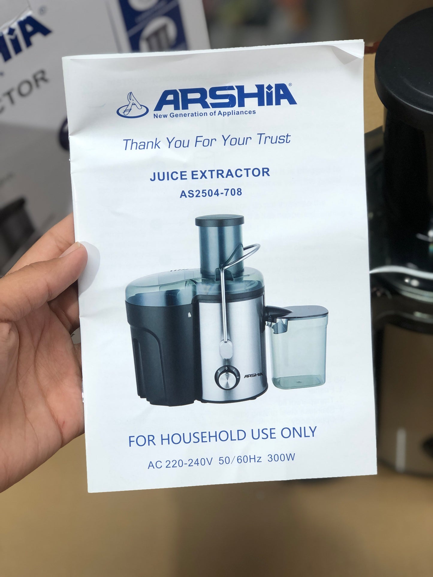 Arshia Juice Extractor AS2504-708