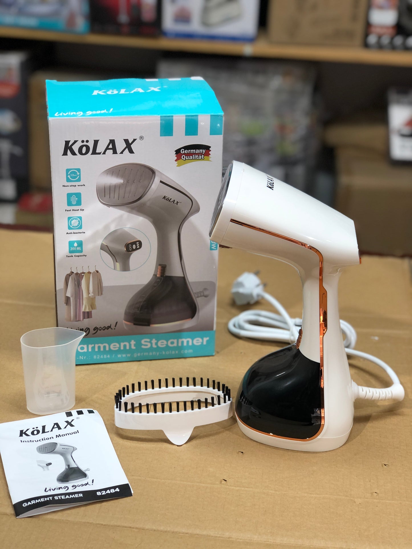 Kolax Digital Handheld Garments Steamer
