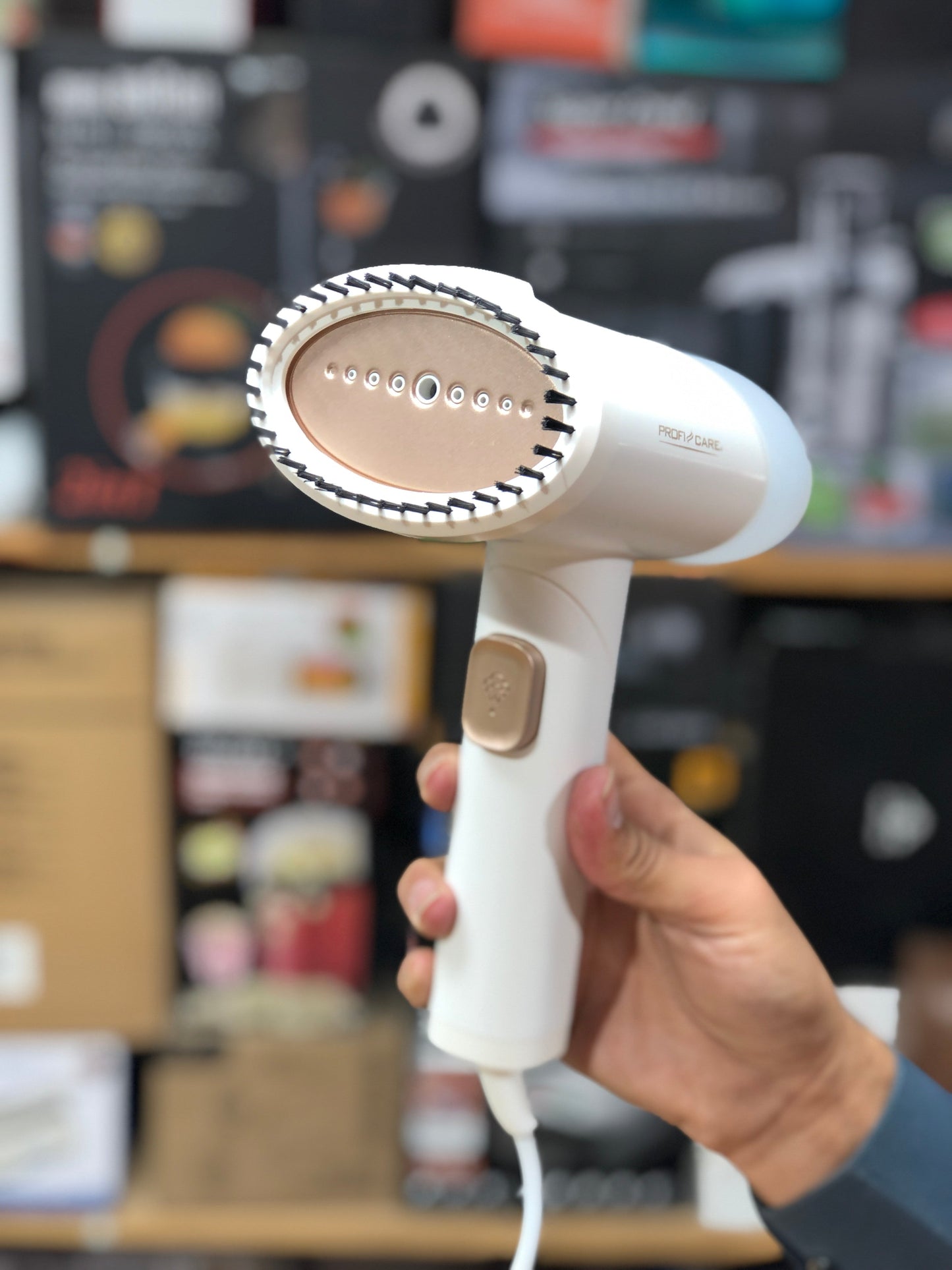 PROFI-CARE Foldable Garment Steamer DB 3123