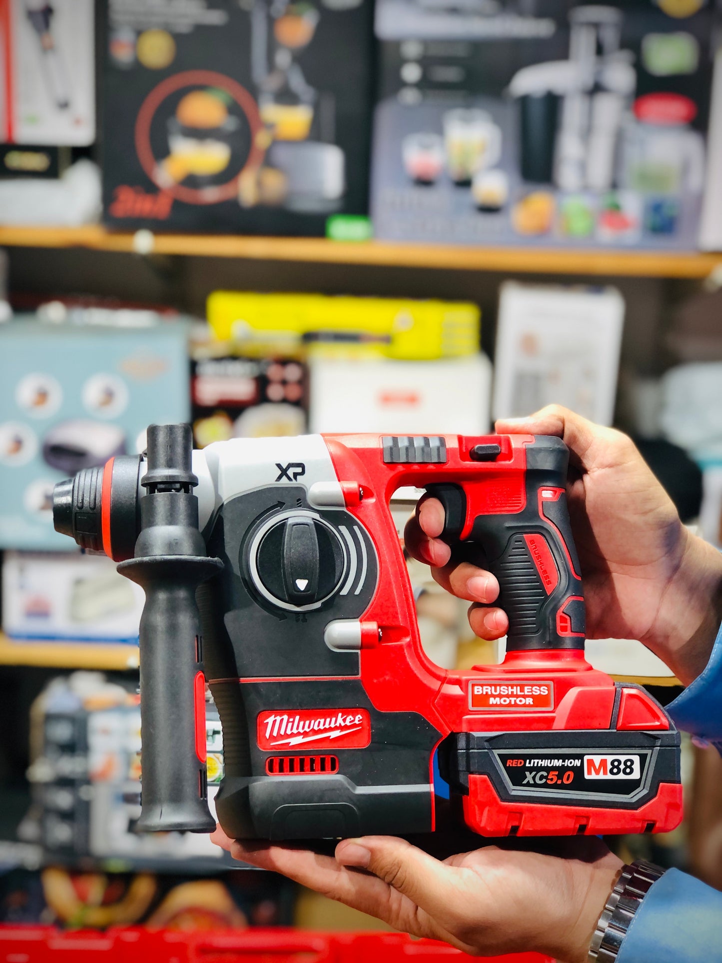 Milwaukee 4 in 1 Drill Machine Set Tool kit Set