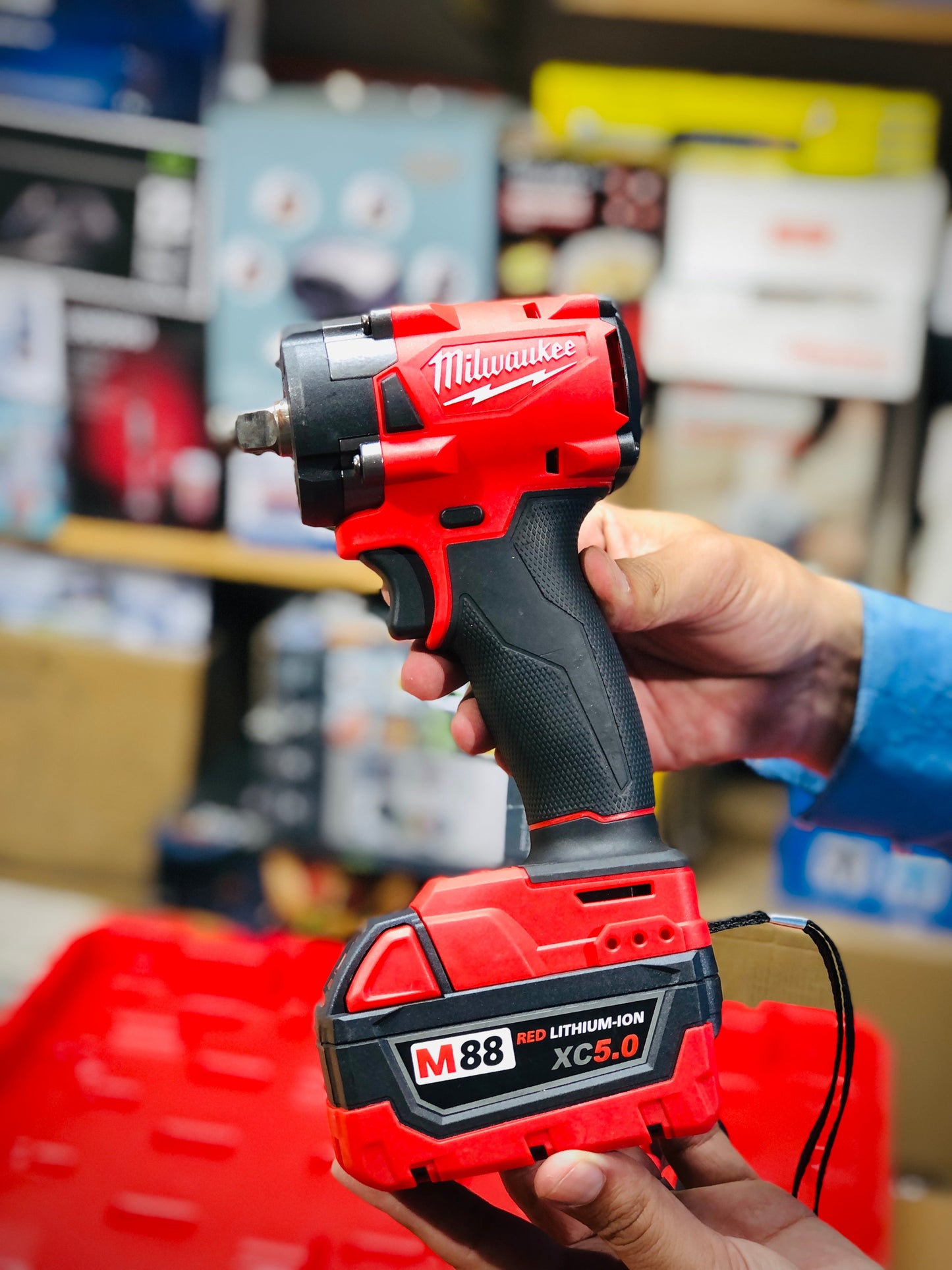 Milwaukee 4 in 1 Drill Machine Set Tool kit Set