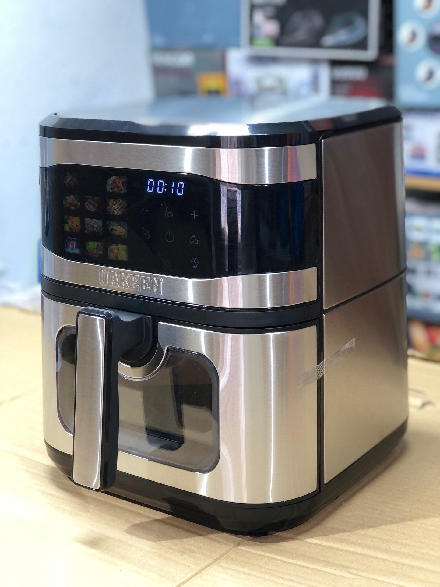 Uakeen Digital Double Heating Air Fryer 10L Capacity ZL-1709 PLUS