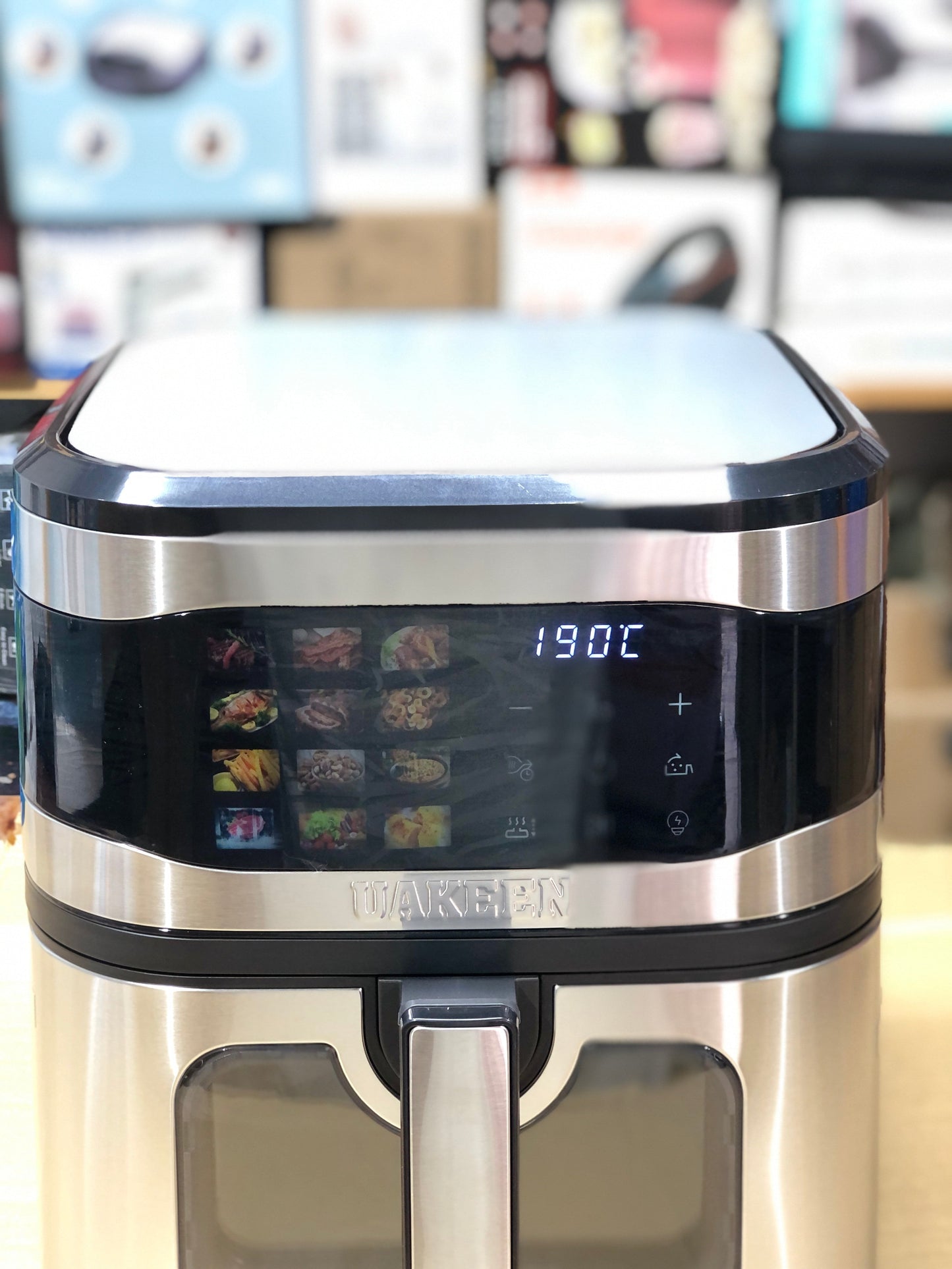 Uakeen Digital Double Heating Air Fryer 10L Capacity ZL-1709 PLUS