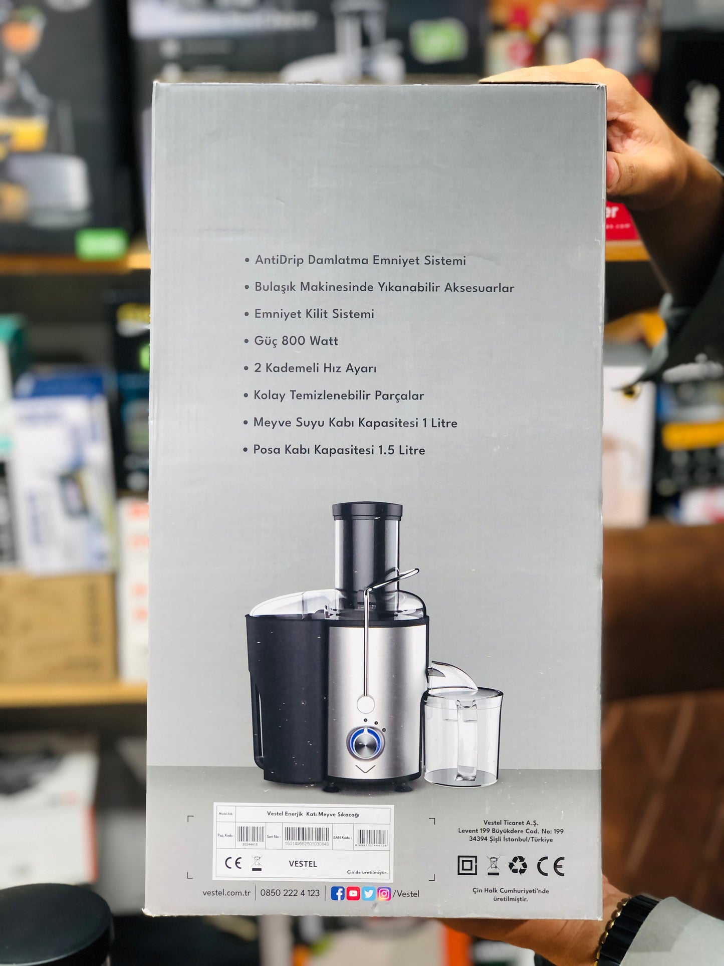 Vestel Juice Extractor Machine
