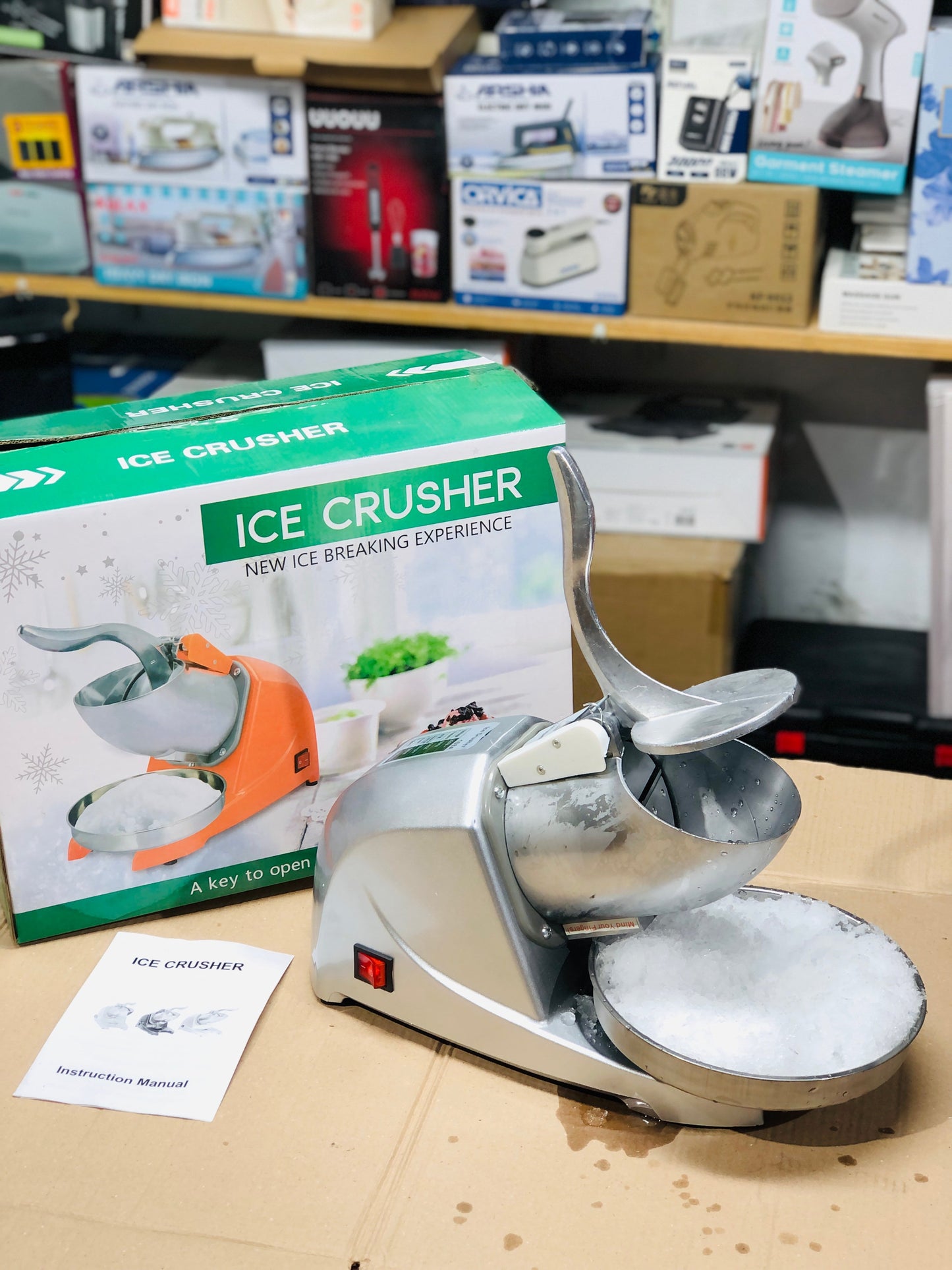 Imported Heavy Duty Electric Ice Crushing Machine