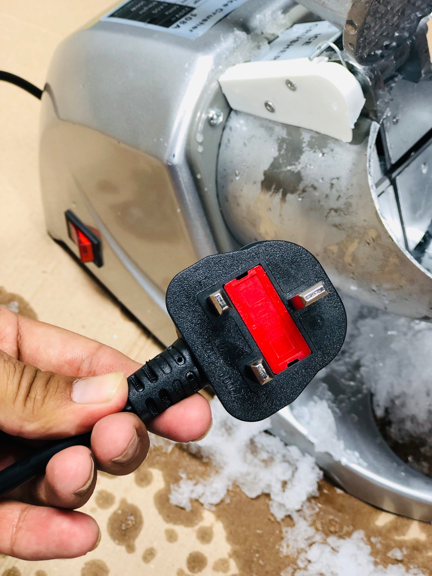 Imported Heavy Duty Electric Ice Crushing Machine