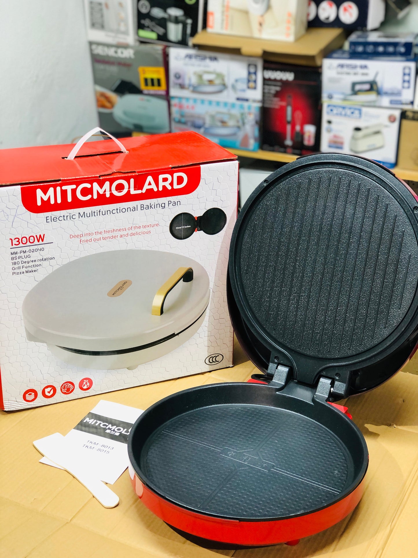 Imported Mitcmolard 3 in 1 Pizza & Roti Maker