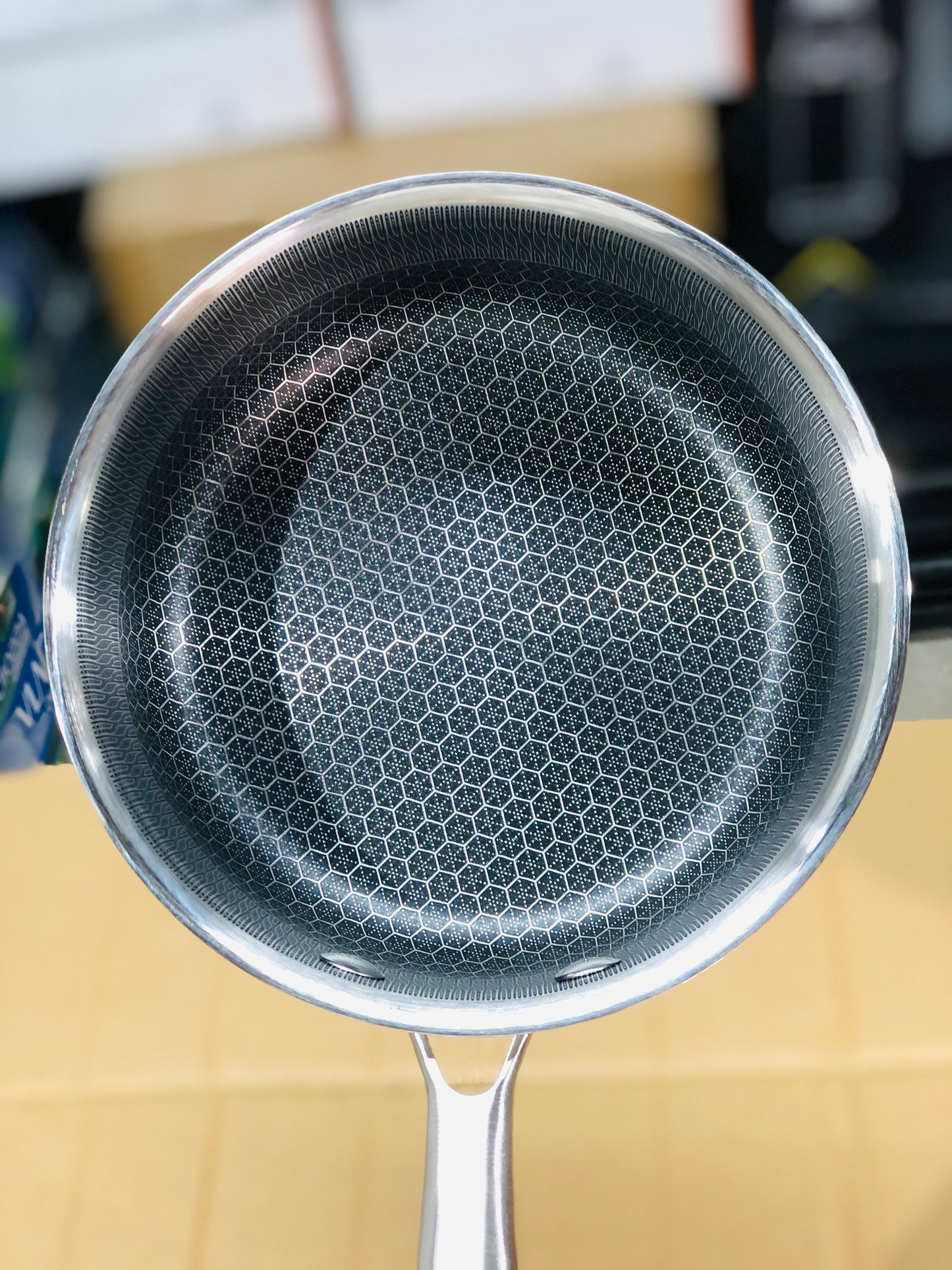 Laser Crafted Honeycomb Sauce Pan