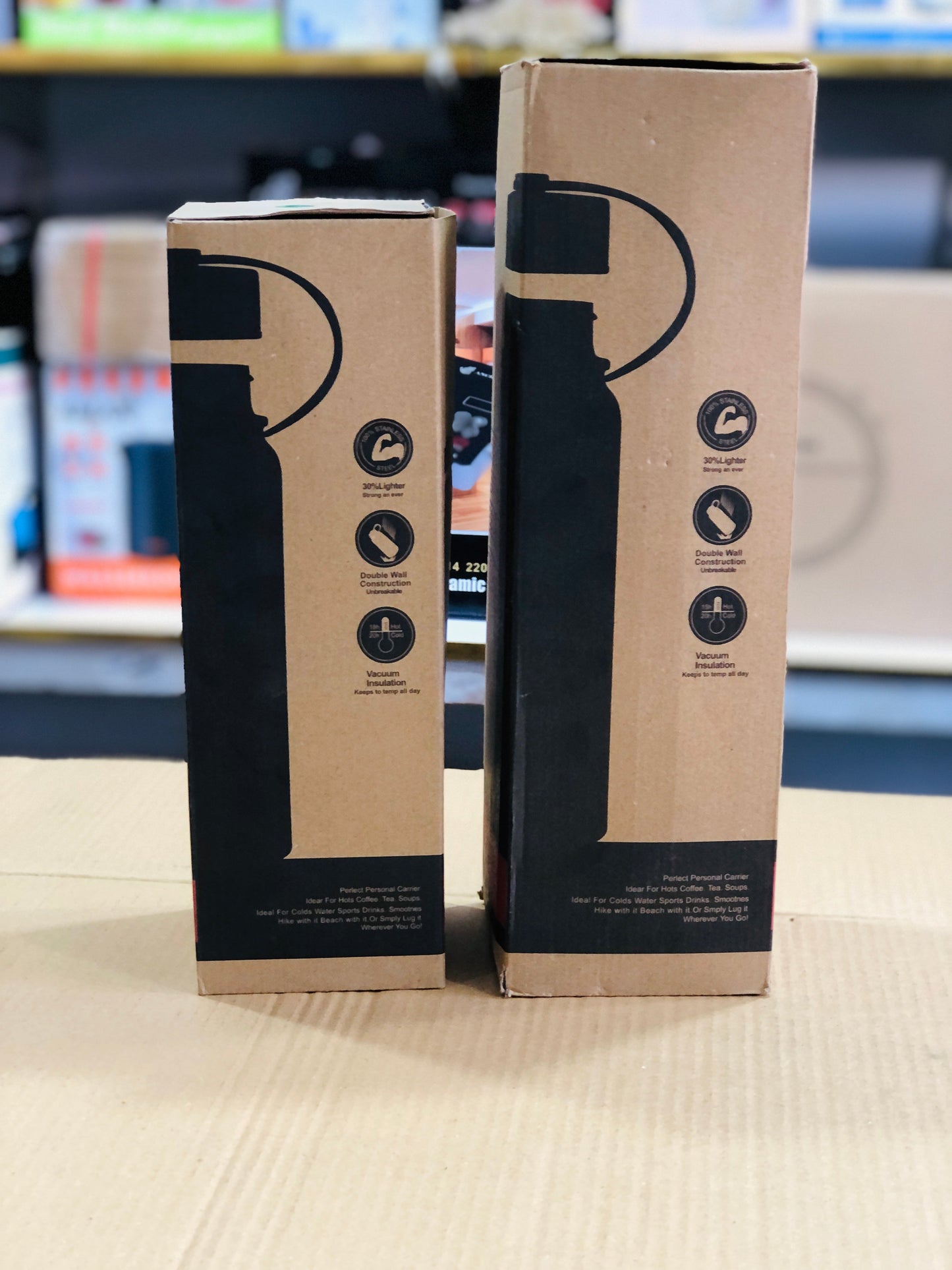 Imported Leather Water Bottles