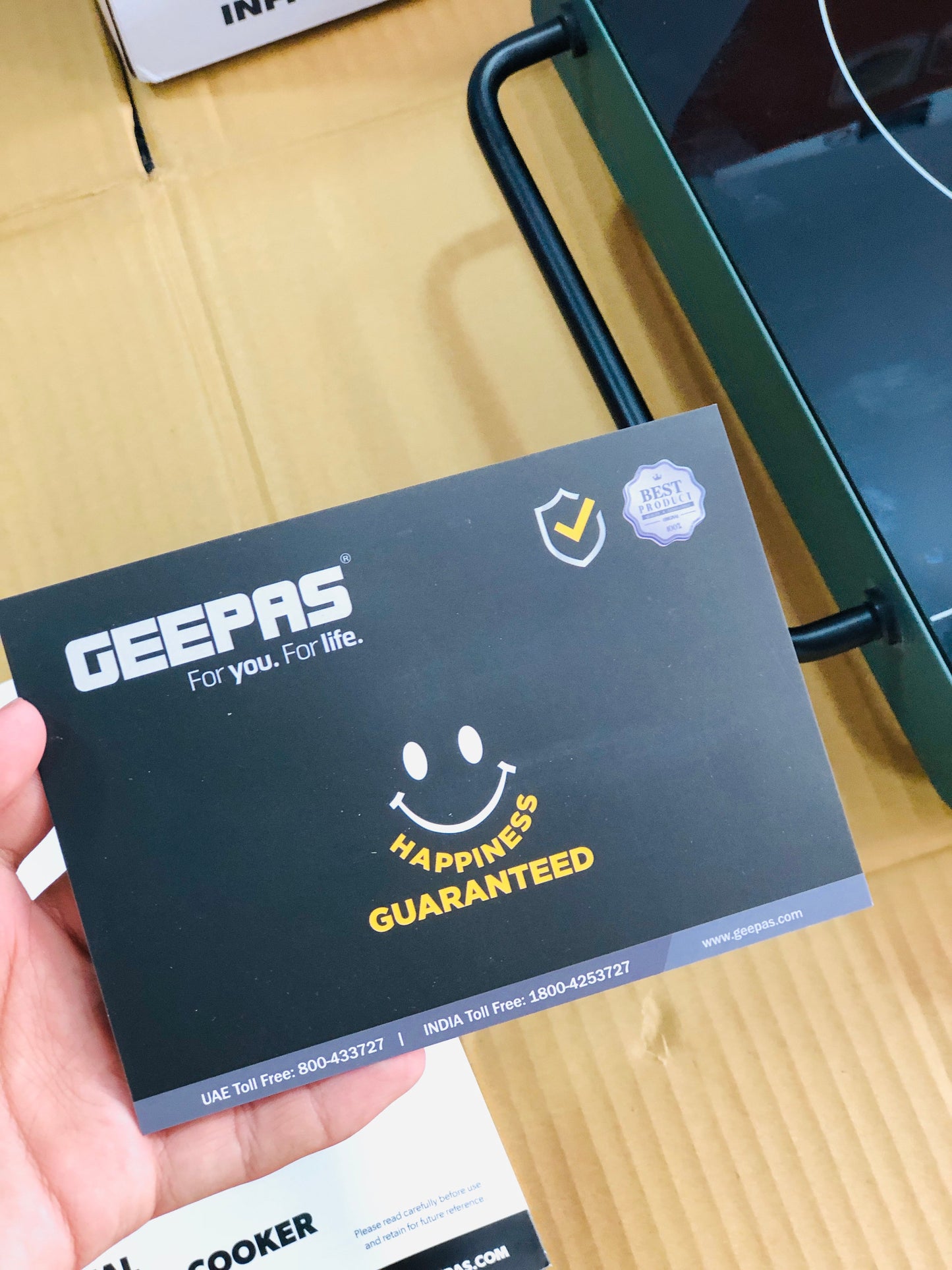 Geepas Digital Infrared Universal Hot Plate 6925