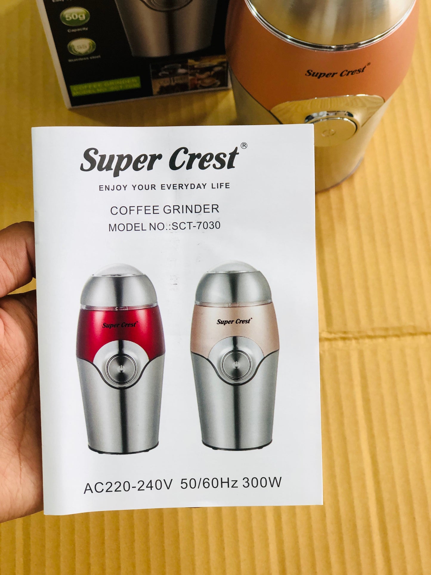Super Crest Spice Grinder 50G