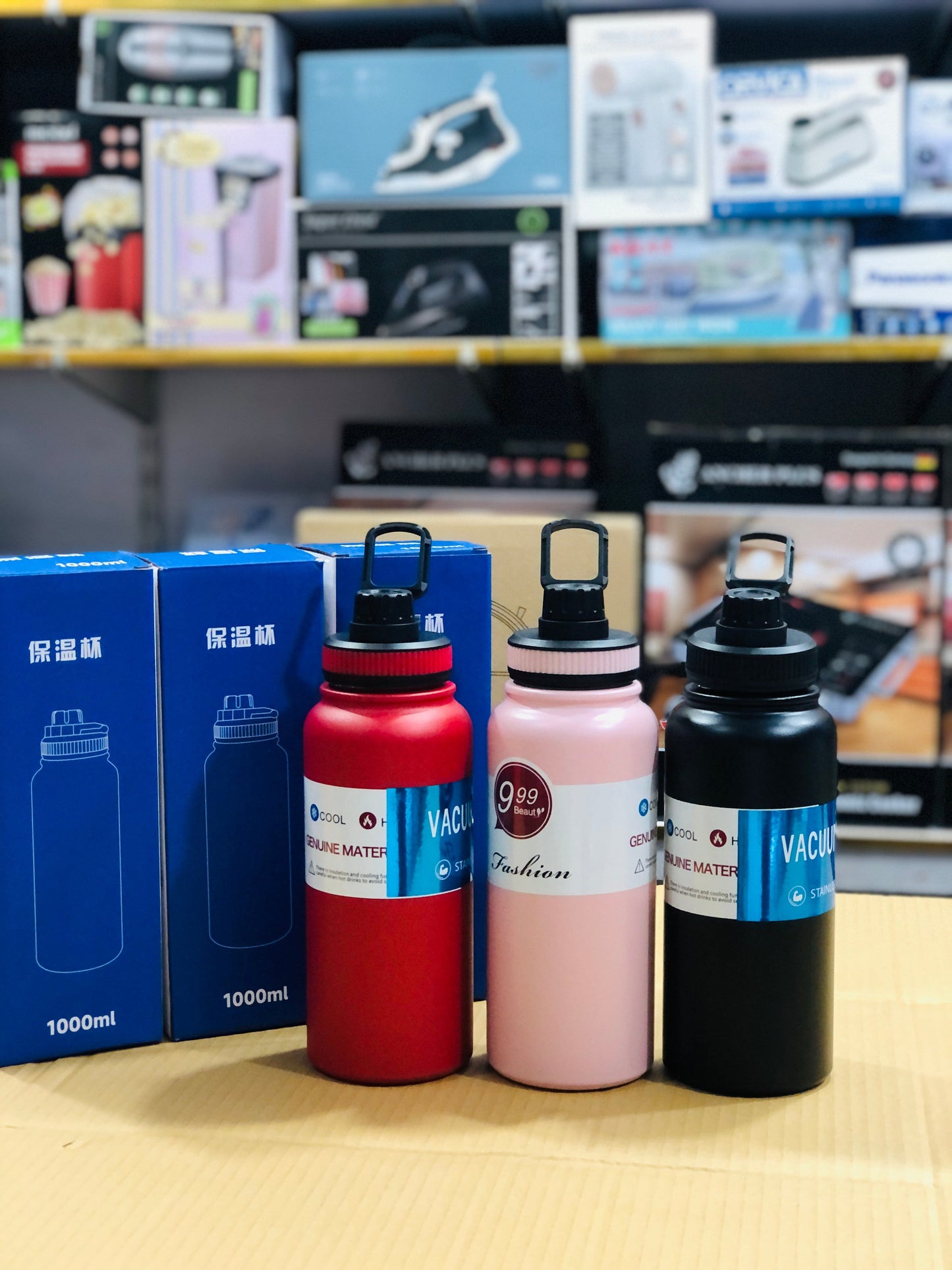 Imported 1000ml Thermal Hot & Cool Vacuum Bottle
