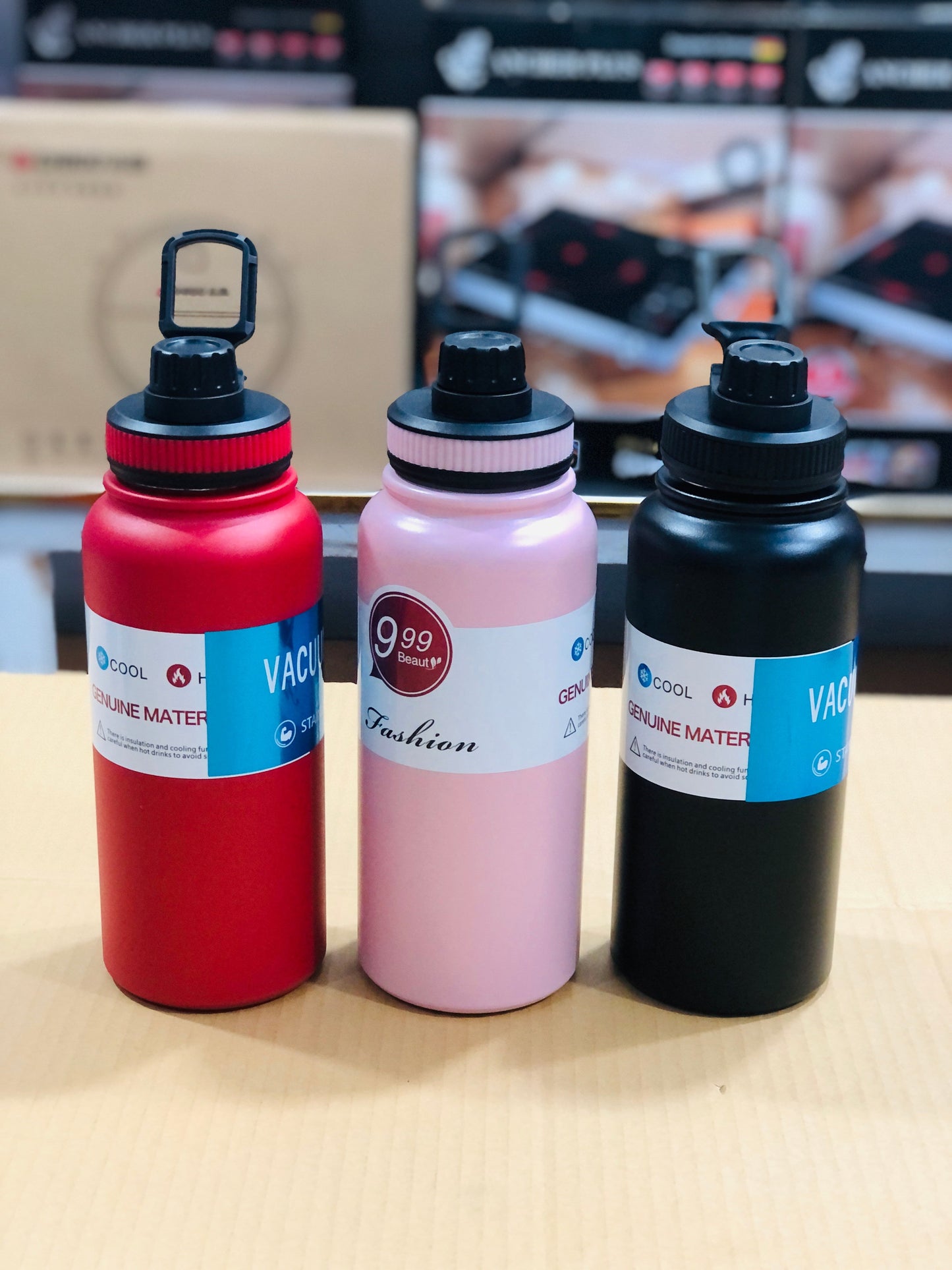 Imported 1000ml Thermal Hot & Cool Vacuum Bottle