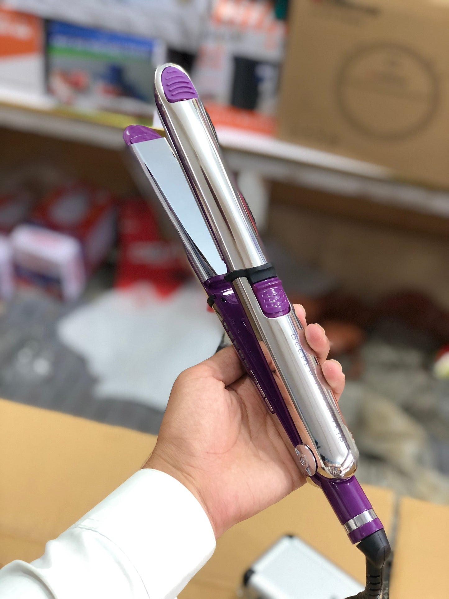 Imported Titanium Plates Professionally Hair Straightener