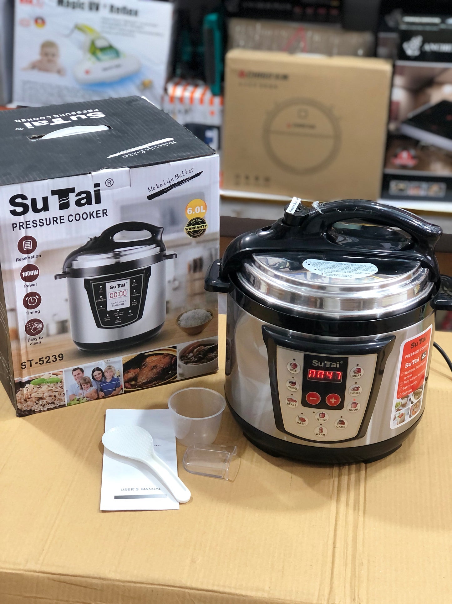 SuTai Digital Electric Pressure Cooker