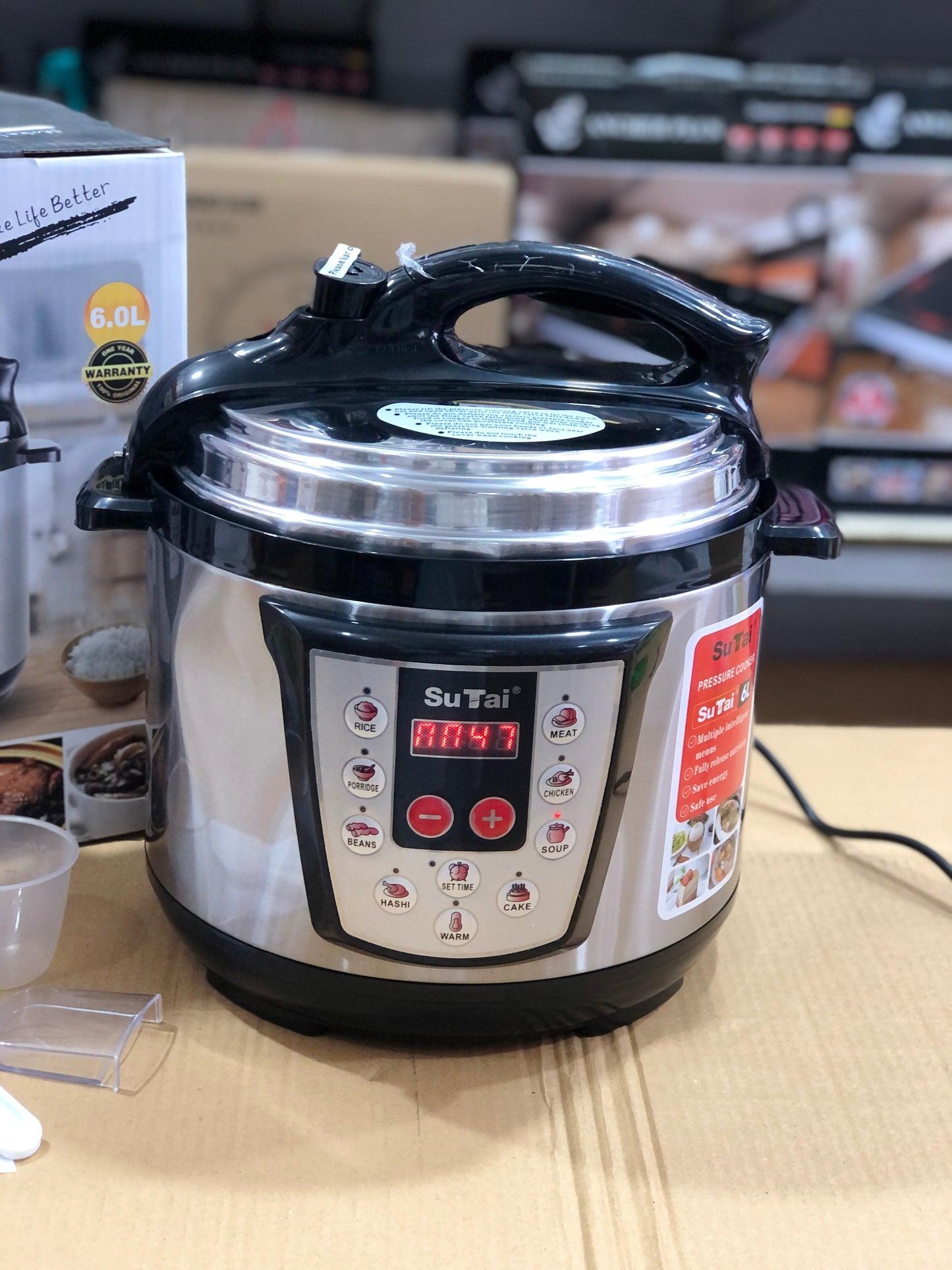 SuTai Digital Electric Pressure Cooker