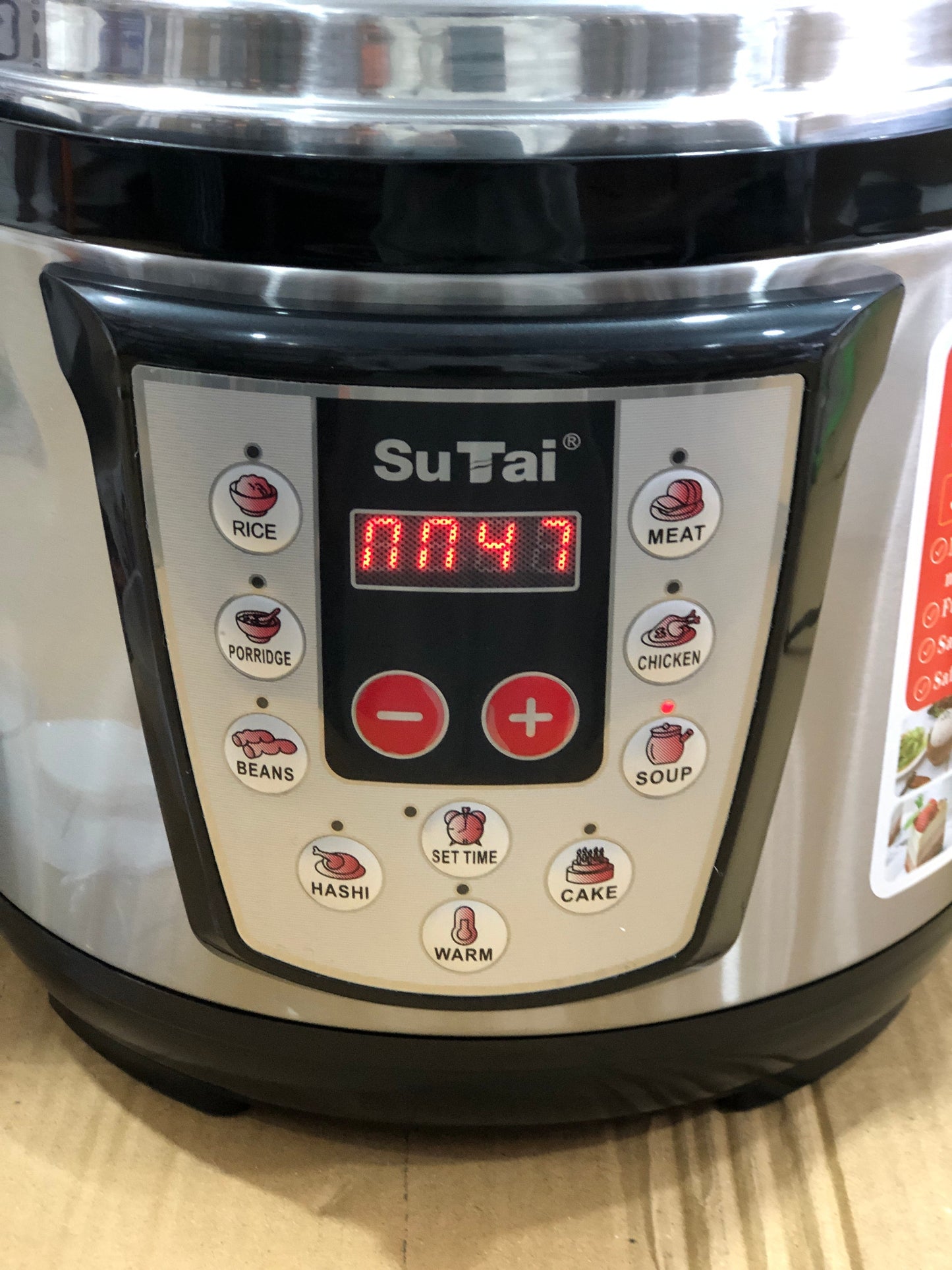 SuTai Digital Electric Pressure Cooker