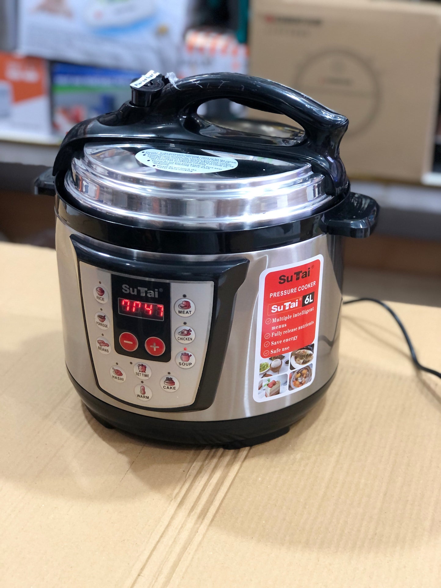 SuTai Digital Electric Pressure Cooker