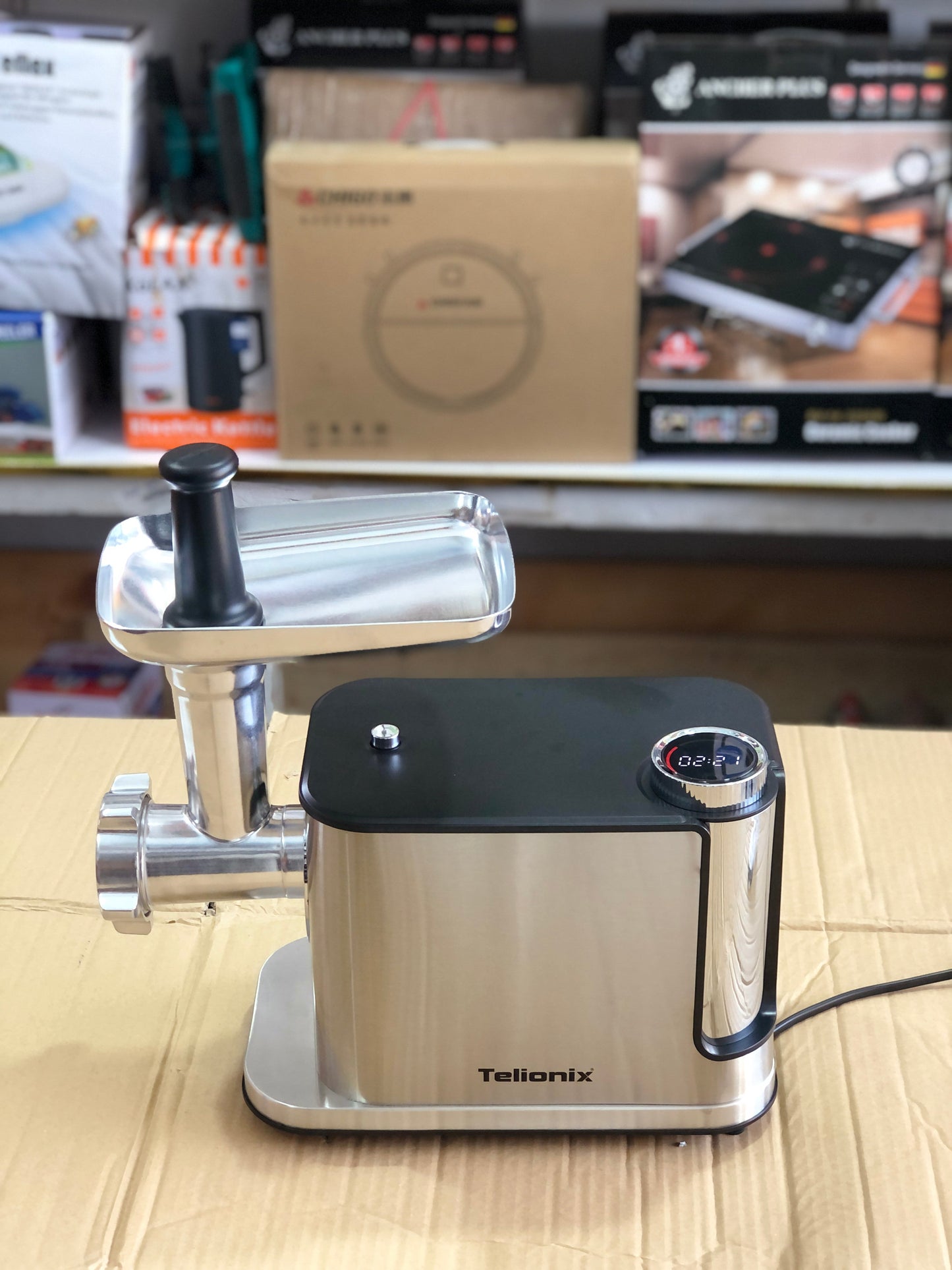 Imported Telionix Digital Meat Grinder TMG3806