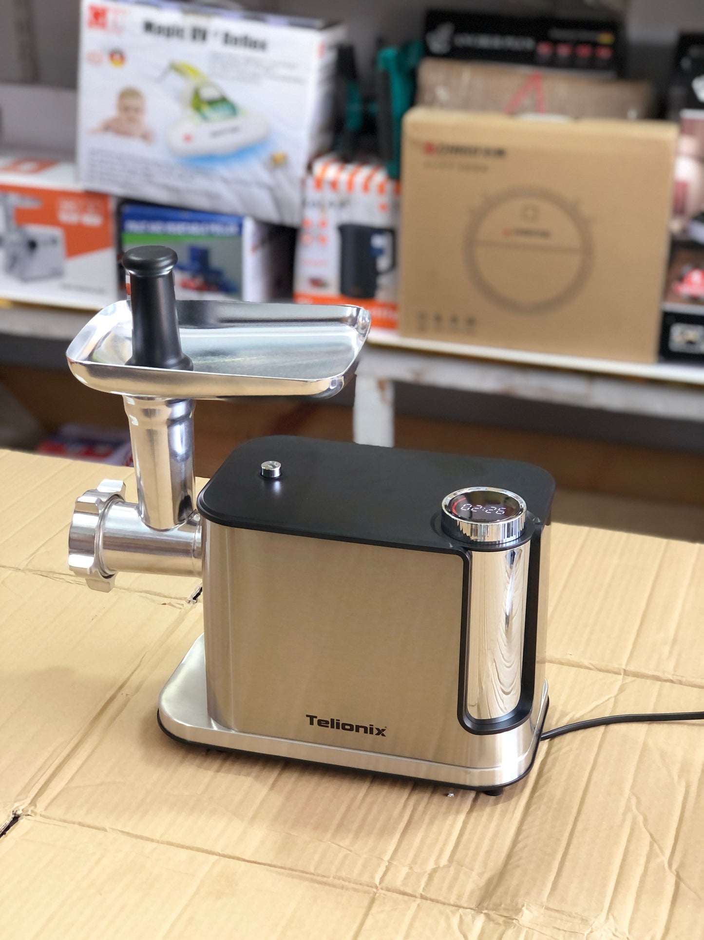 Imported Telionix Digital Meat Grinder TMG3806