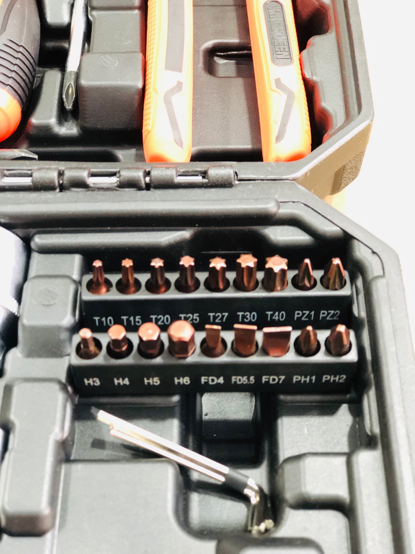 Kings Queen 58 Pieces Chromium Stainless Steel Tool Kit Set